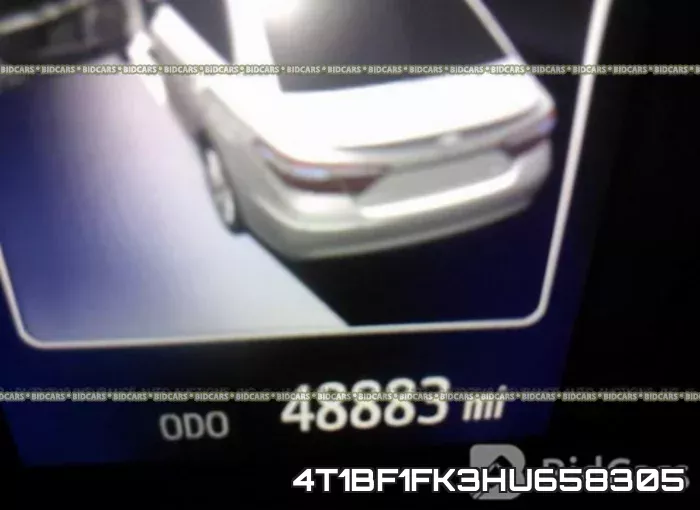 4T1BF1FK3HU658305 фото 8