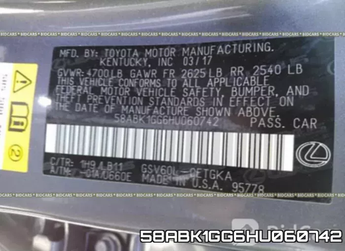 58ABK1GG6HU060742 фото 10