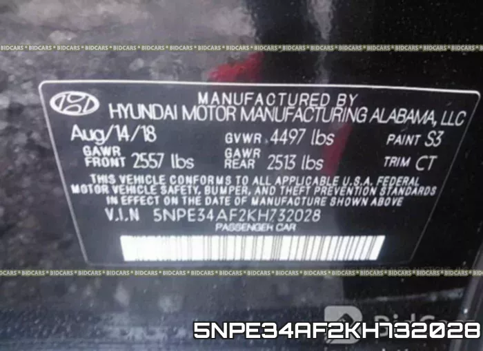 5NPE34AF2KH732028 фото 10