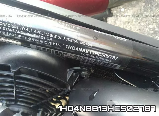 1HD4NBB13HC502787 фото 2