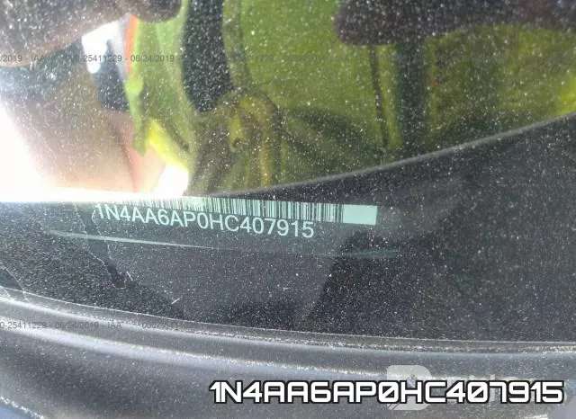 1N4AA6AP0HC407915 фото 9