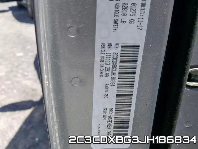 2C3CDXBG3JH186834 фото 2