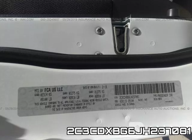 2C3CDXBG6JH237081 фото 10
