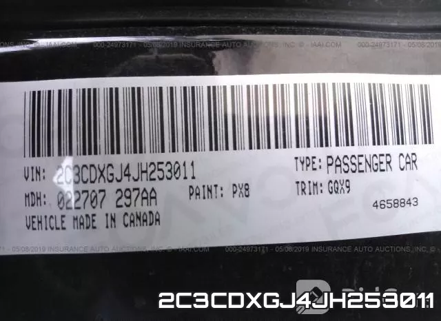 2C3CDXGJ4JH253011 фото 10