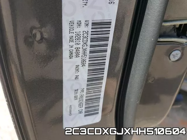 2C3CDXGJXHH510604 фото 2