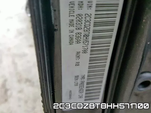 2C3CDZBT8HH571700 фото 2