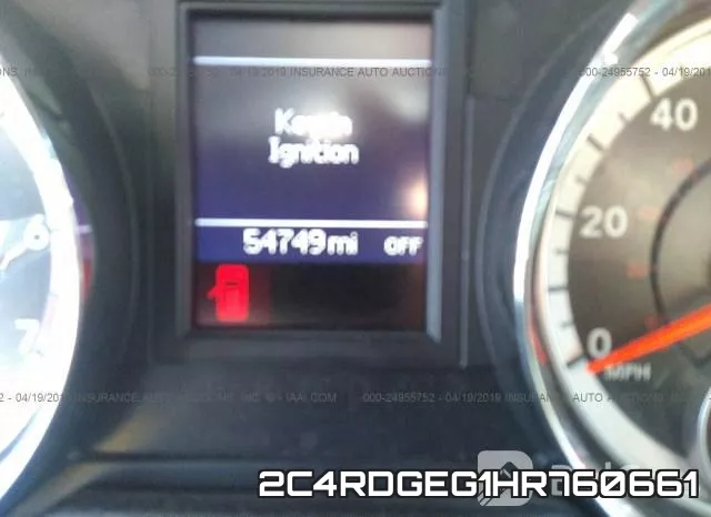 2C4RDGEG1HR760661 фото 8