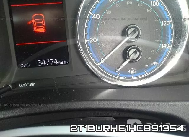 2T1BURHE1HC891354 фото 8