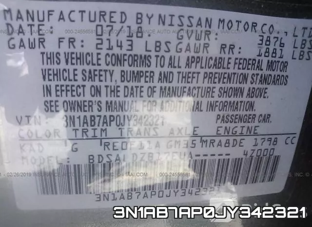 3N1AB7AP0JY342321 фото 10
