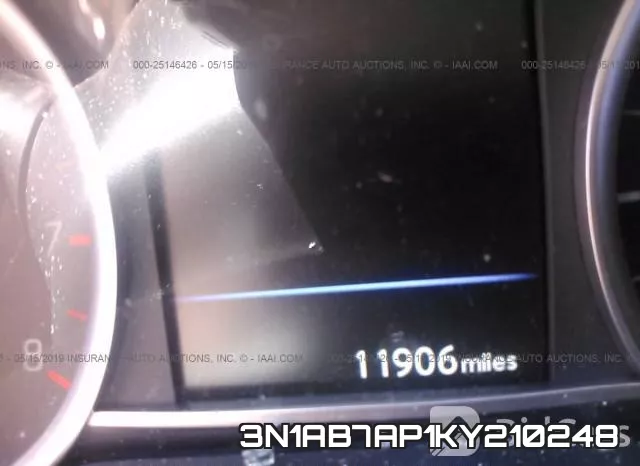 3N1AB7AP1KY210248 фото 8