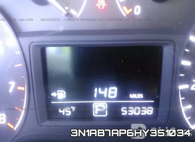 3N1AB7AP6HY351034 фото 8