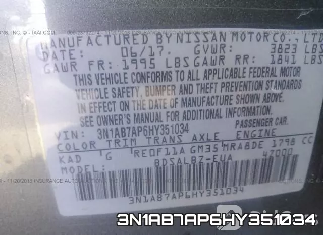 3N1AB7AP6HY351034 фото 10