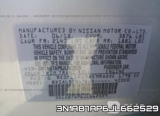 3N1AB7AP6JL662529 фото 10