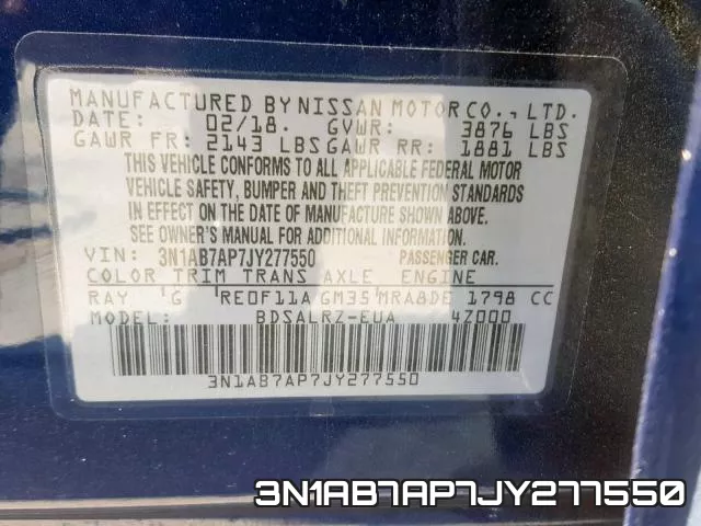 3N1AB7AP7JY277550 фото 2