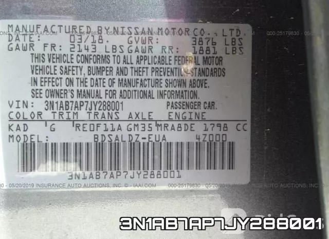 3N1AB7AP7JY288001 фото 10