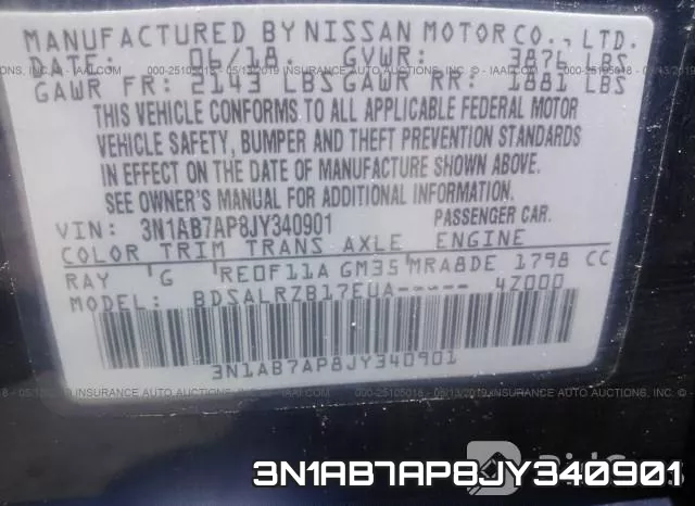 3N1AB7AP8JY340901 фото 10