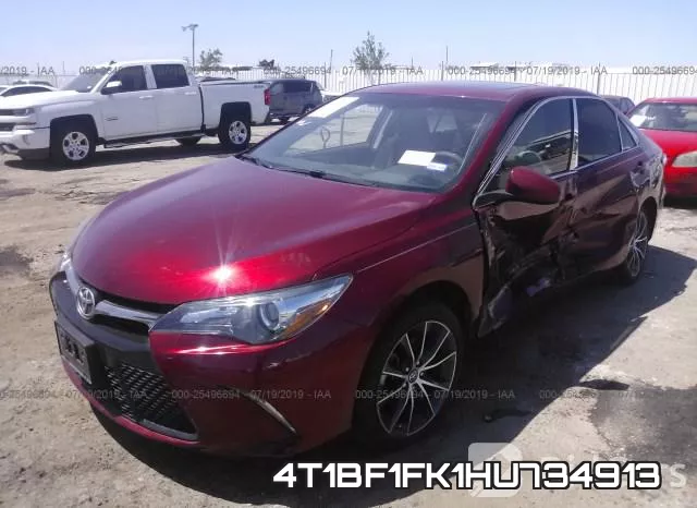 4T1BF1FK1HU734913 фото 3