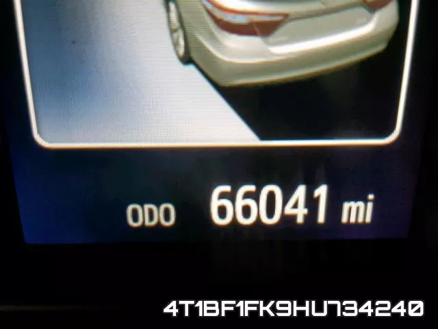 4T1BF1FK9HU734240 фото 8