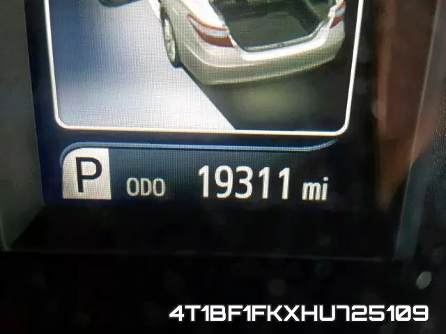 4T1BF1FKXHU725109 фото 9
