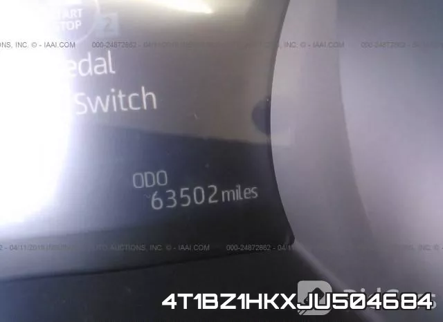 4T1BZ1HKXJU504684 фото 7