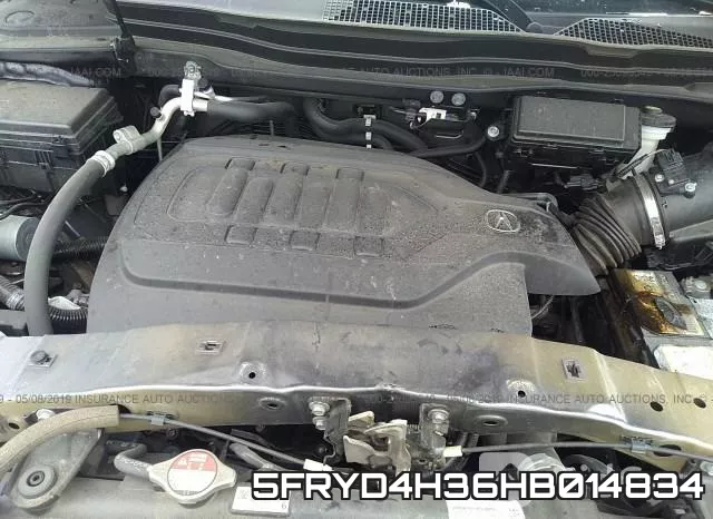 5FRYD4H36HB014834 фото 2