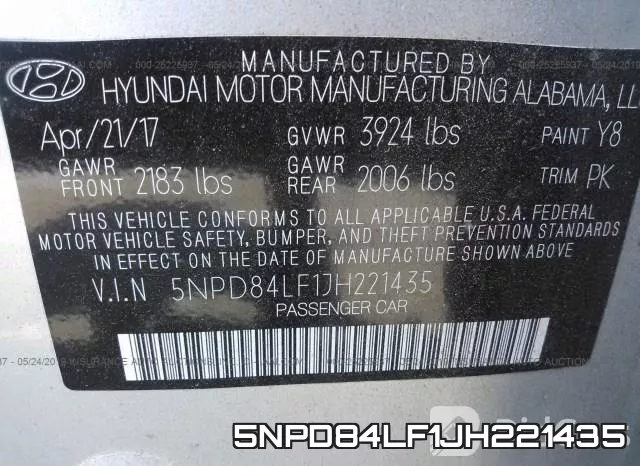 5NPD84LF1JH221435 фото 10