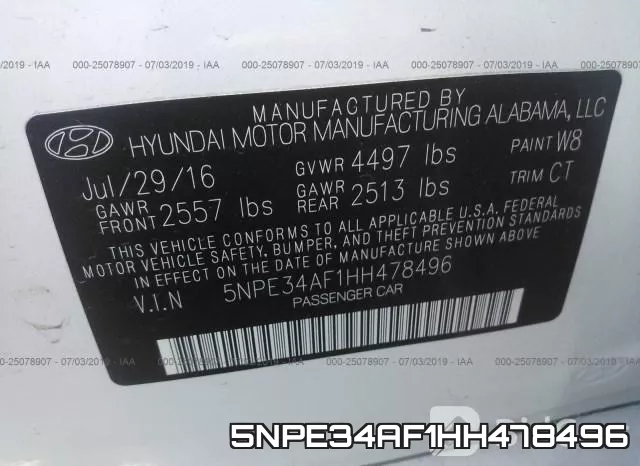 5NPE34AF1HH478496 фото 10