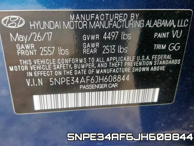 5NPE34AF6JH608844 фото 2
