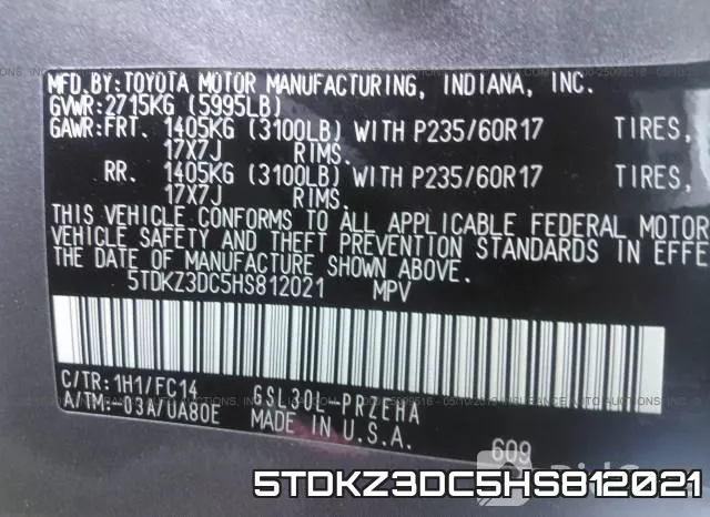 5TDKZ3DC5HS812021 фото 10