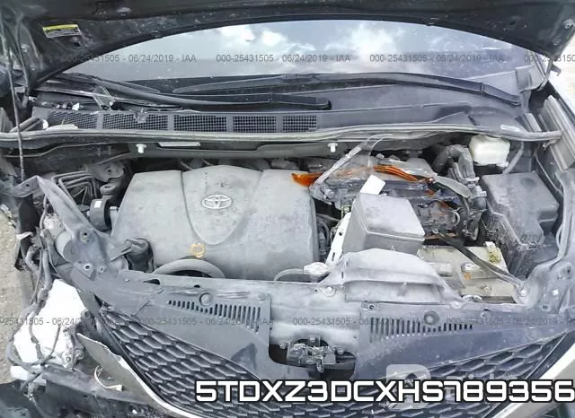 5TDXZ3DCXHS789356 фото 2