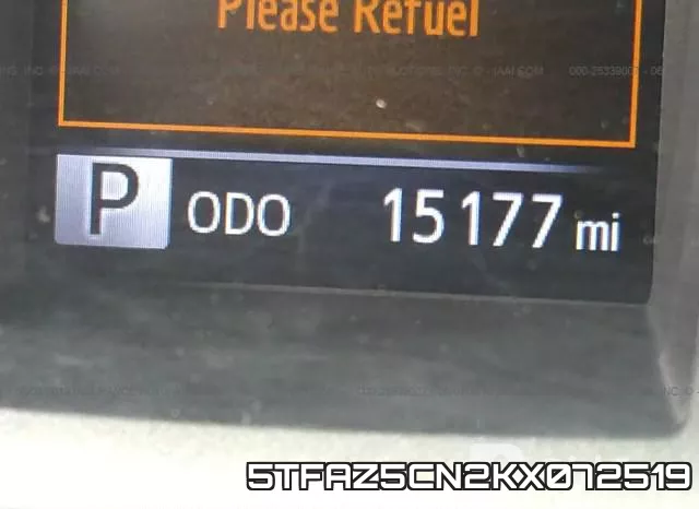 5TFAZ5CN2KX072519 фото 8