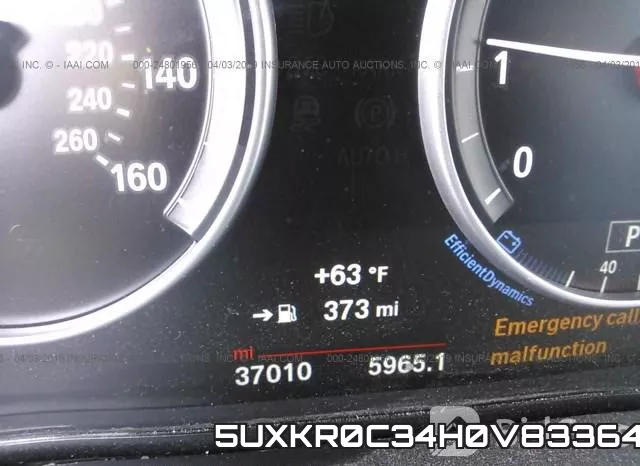 5UXKR0C34H0V83364 фото 8