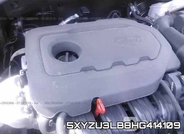 5XYZU3LB8HG414109 фото 2