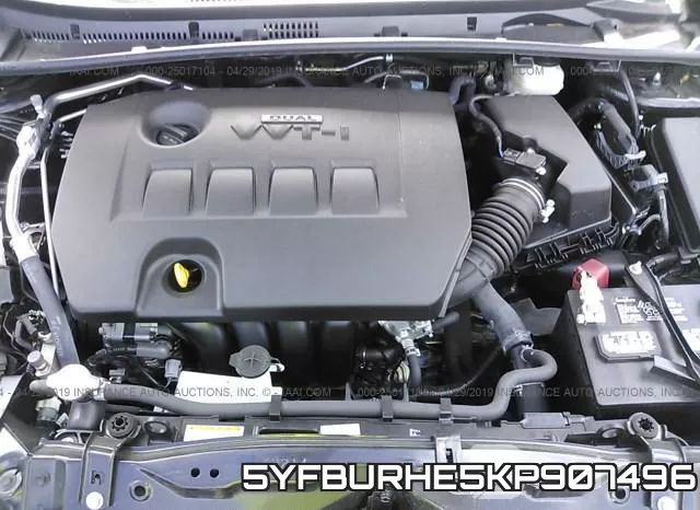 5YFBURHE5KP907496 фото 2