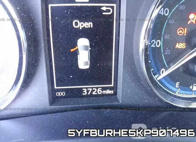 5YFBURHE5KP907496 фото 8