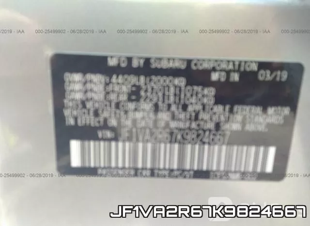 JF1VA2R67K9824667 фото 10