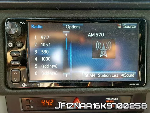 JF1ZNAA16K9700258 фото 10