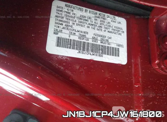JN1BJ1CP4JW161800 фото 10