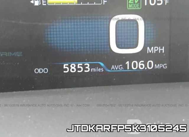 JTDKARFP5K3105245 фото 8