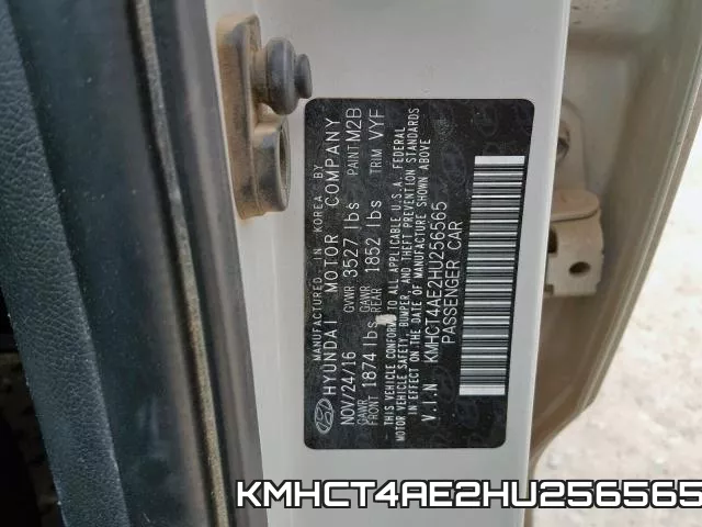 KMHCT4AE2HU256565 фото 2