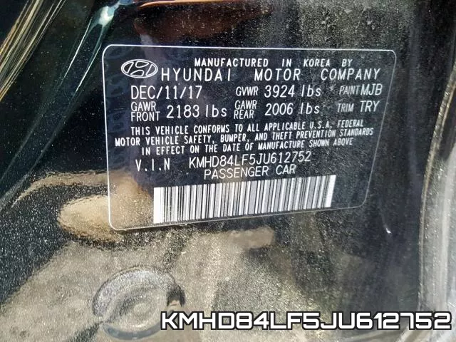 KMHD84LF5JU612752 фото 2