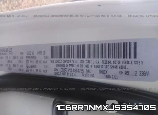 1C6RR7NMXJS354705 фото 10