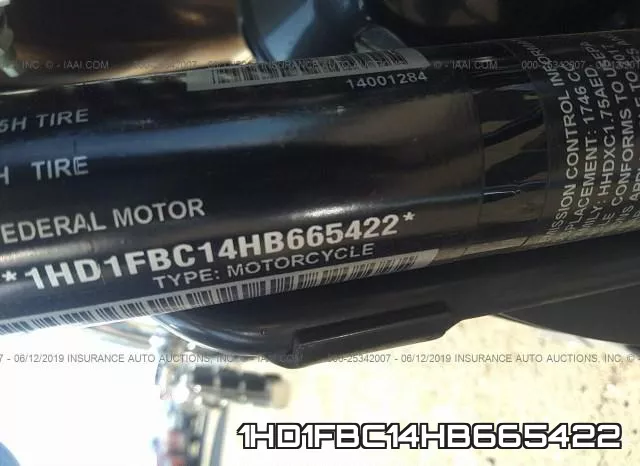 1HD1FBC14HB665422 фото 2