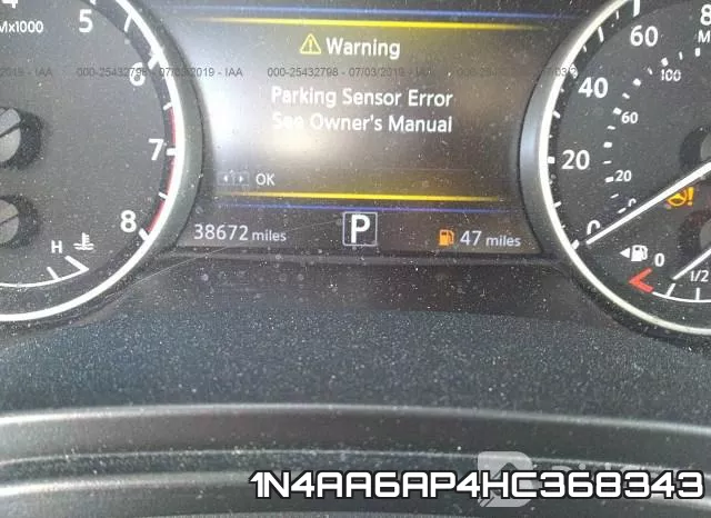 1N4AA6AP4HC368343 фото 8