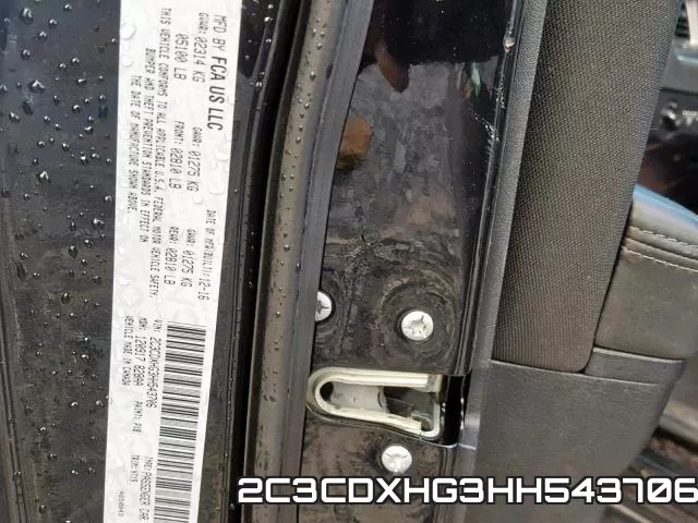 2C3CDXHG3HH543706 фото 2