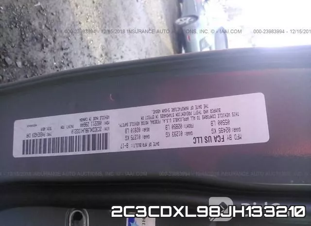 2C3CDXL98JH133210 фото 10
