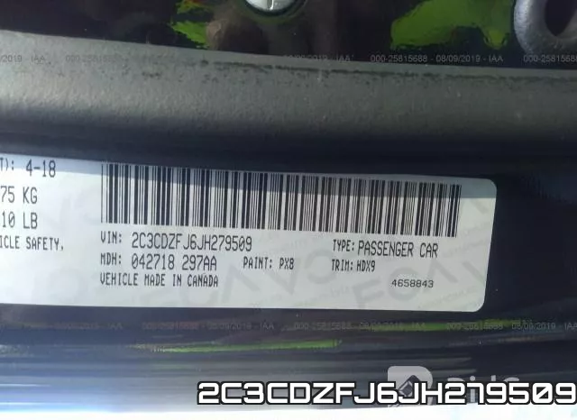 2C3CDZFJ6JH279509 фото 10