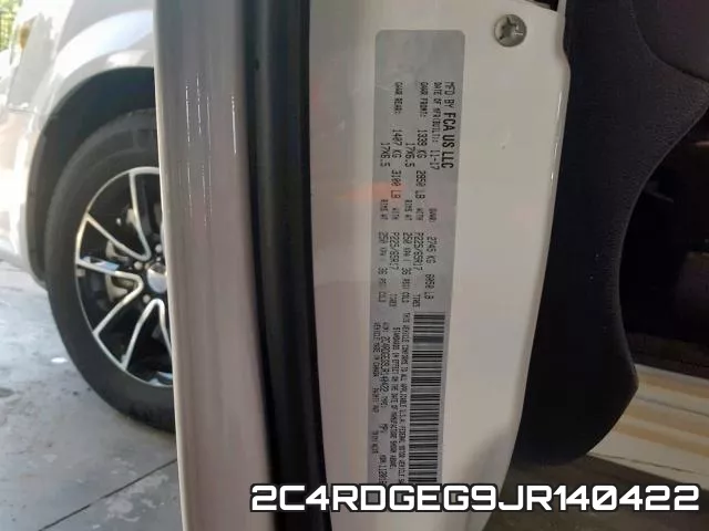 2C4RDGEG9JR140422 фото 2