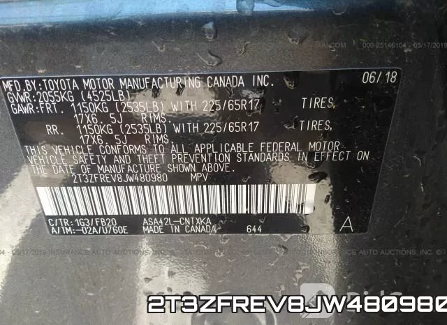 2T3ZFREV8JW480980 фото 10