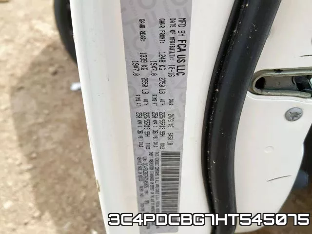 3C4PDCBG7HT545075 фото 2